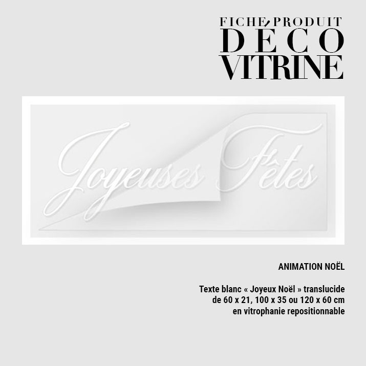 FICHE PRODUIT