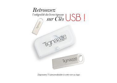 Clés USB Books Tignasse