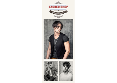Kakémono Barber Shop T11-KBA11-24
