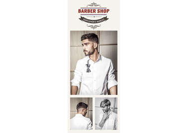 Kakémono Barber Shop T12-KBA12-31