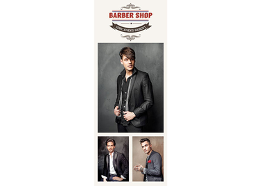 Kakémono Barber Shop T13-KBA13-38